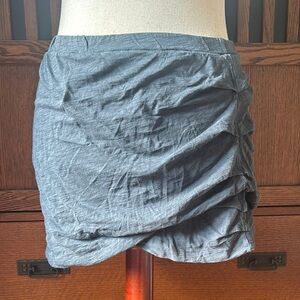 Monroe Grey 100% cotton skirt size large